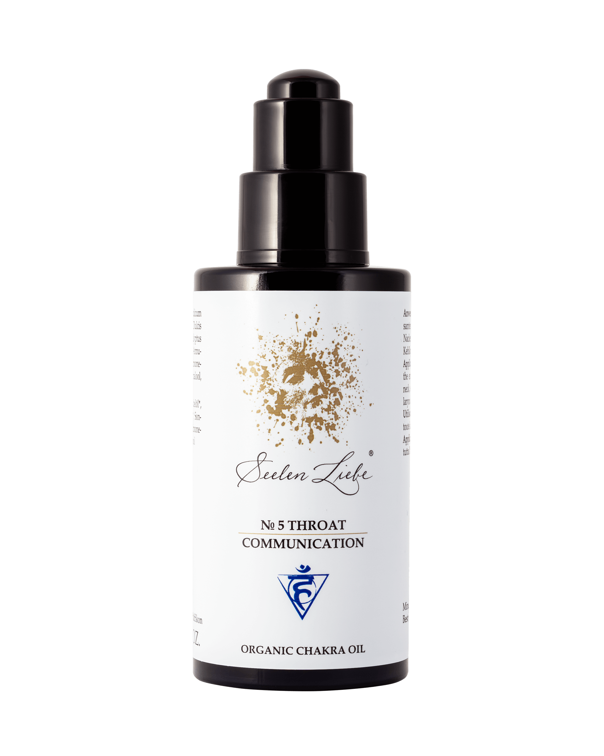№ 5 THROAT: Communication - Organic Chakra Oil